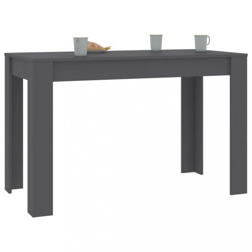 Jedálenský stôl 120x60 cm Dekorhome - BAREVNÁ VARIANTA: Sivá