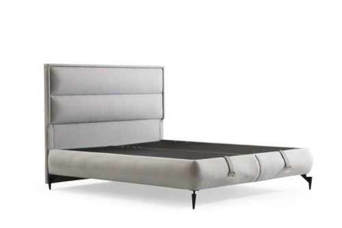 Rám manželskej postele s čelom Fresh 150 x 200 - Grey