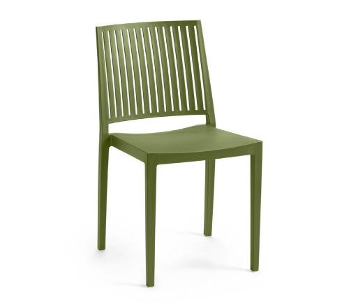 Jedálenská stolička BARS - BAREVNÁ VARIANTA: Zelená