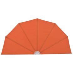 vidaXL Zástěna na balkon skládací 200 cm terakotová