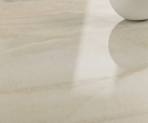 Jedálenský stôl Edge 300x100 keramika Laminam® Onice Oro nerezová oceľ