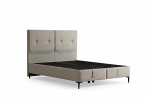 Rám jednolôžkovej postele s čelom Bade 100 x 200 - Beige