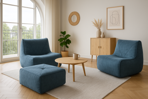 Nua N24-18 Kreslo s podnožkou