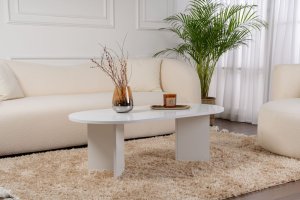 Konferenční stolek Sable - White
