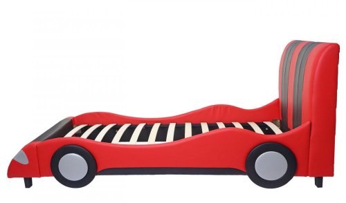 Dětská postel auto HWC-E14 - BAREVNÁ VARIANTA: Červená