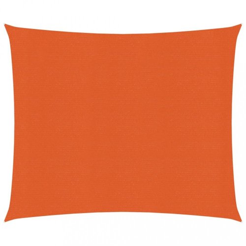 Stínící plachta obdélníková HDPE 2,5 x 2 m Dekorhome - BAREVNÁ VARIANTA: Oranžová