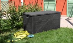 Zahradní úložný box WOOD 420 l