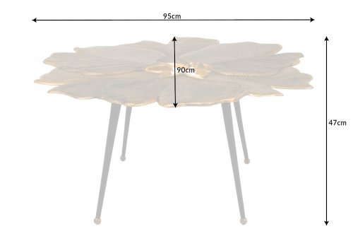 Konferenčný stolík ESUS Dekorhome - ROZMER: 94x90x47 cm