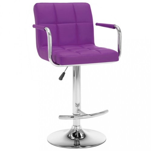 Barové židle 2 ks umělá kůže / kov Dekorhome - BAREVNÁ VARIANTA: Krémová