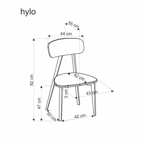 Jídelní židle HYLO