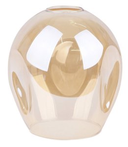 Hnědé skleněné stínidlo E27 pro lampu Aspa