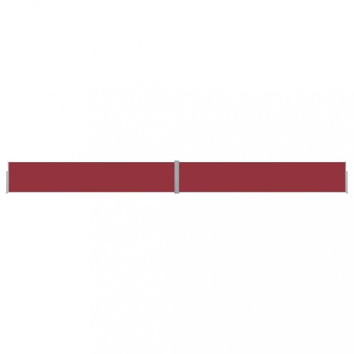 Zatahovací boční markýza 170x1200 cm Dekorhome - BAREVNÁ VARIANTA: Červená