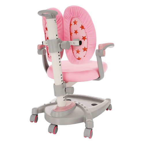 Dětská rostoucí židle ABIGAIL - BAREVNÁ VARIANTA: Růžová