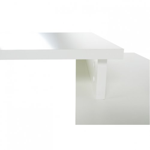 Písací stôl DALTON 2 NEW VE 02 - BAREVNÁ VARIANTA: Biela / sivá