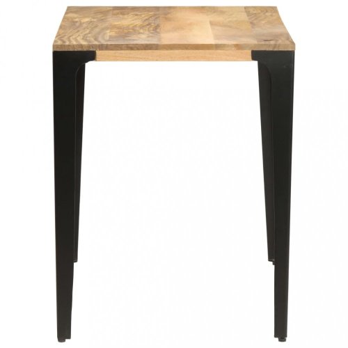 Jedálenský stôl masívne drevo / oceľ Dekorhome - ROZMER: 180x90x76 cm