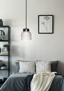 Závesná sklenená lampa 15cm Liverpool Ledea