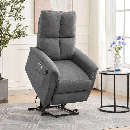 Masážne polohovacie kreslo s USB TV-929