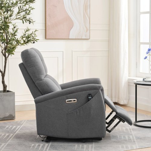 Masážne polohovacie kreslo s USB TV-929