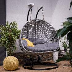 Závesné dvojkreslo DAKAN NEW