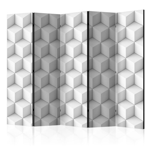 Paraván Cube Dekorhome - ROZMĚR: 135x172 cm (3-dílný)