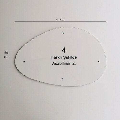 Zrkadlo Porto Ayna 90x60 cm