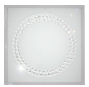 Stropné svietidlo plafond 29X29 16W LED 4000K saténový kruh LUX