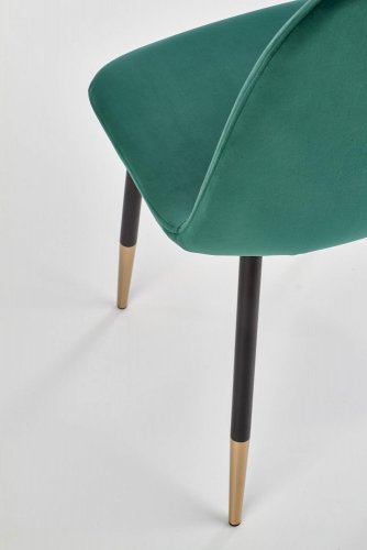 Jedálenská stolička K379 - BAREVNÁ VARIANTA: Tmavo zelená