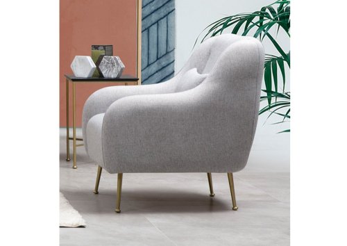 Kreslo ušiak Sevilla Armchair - Grey