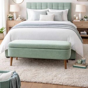 Lavice s úložným prostorem OSLO LINEN