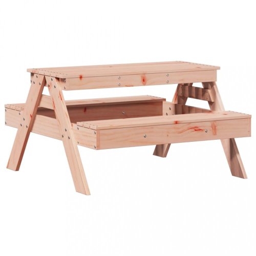 Piknikový stůl pro děti 88 x 97 x 52 cm masivní dřevo douglasky