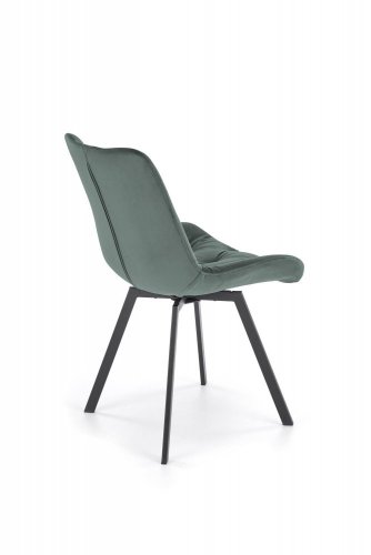Otočná jedálenská stolička K519 - BAREVNÁ VARIANTA: Zelená