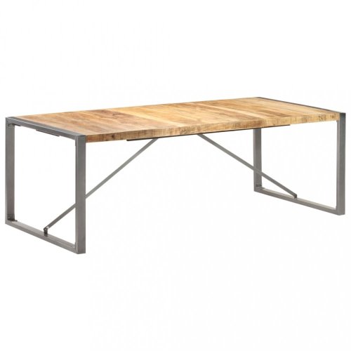 Jedálenský stôl hnedá / sivá Dekorhome - ROZMER: 200x100x75 cm