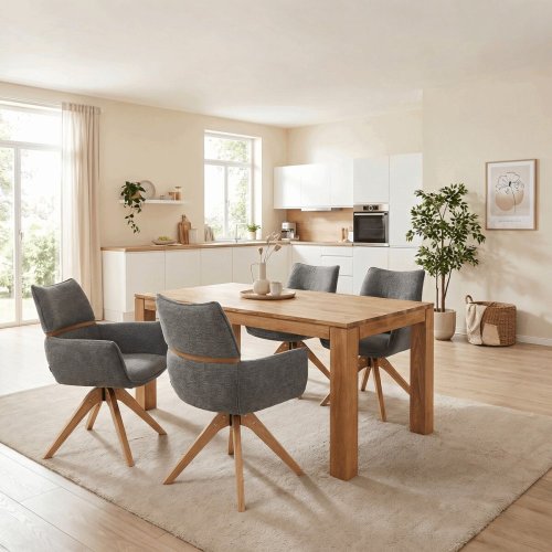 Otočné jedálenské kreslo  DCH-D1348