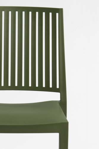 Jedálenská stolička BARS - BAREVNÁ VARIANTA: Zelená