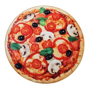 Kusový koberec Pizza 150x150 (průměr) kruh