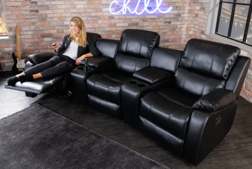 Trojité polohovacie TV kreslo KYKLOP Dekorhome
