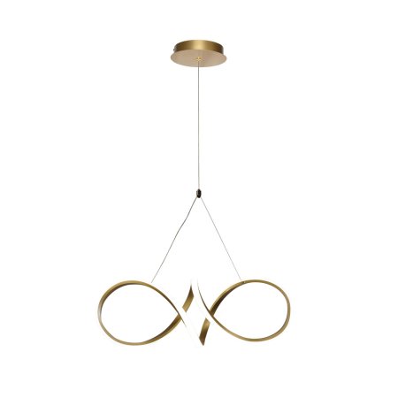 SPARK lampa wisząca złoty 32W LED 3000, 4000, 6000K osłonka biała