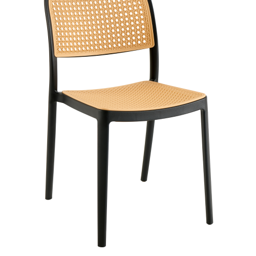 Stohovatelná židle RAVID TYP 1 - BAREVNÁ VARIANTA: Černá