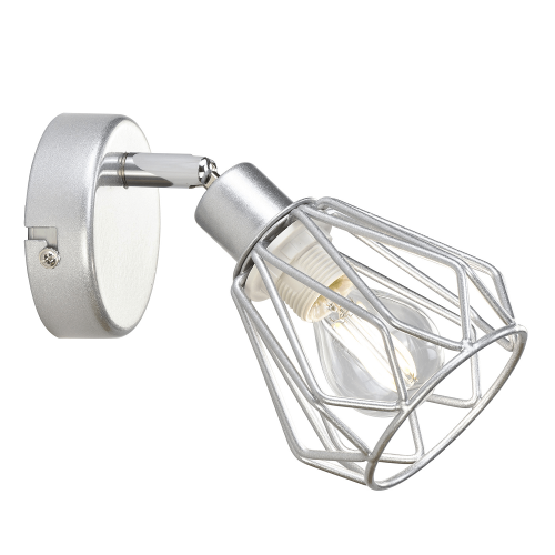 Nástěnná lampa OKIRA TYP 2 - BAREVNÁ VARIANTA: Stříbrná