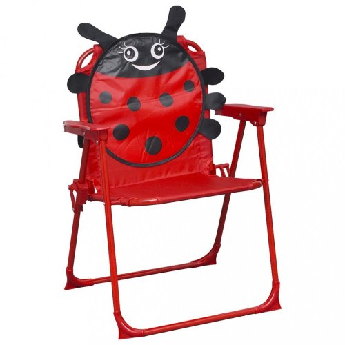 Dětské zahradní židle 2 ks Dekorhome - BAREVNÁ VARIANTA: Červená
