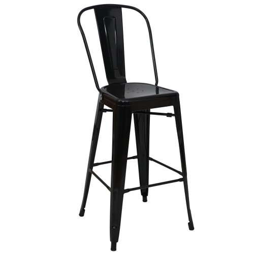 Barová židle HWC-A73 - BAREVNÁ VARIANTA: Červená
