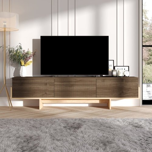 TV stolek Hege - Walnut, Sapphire Oak