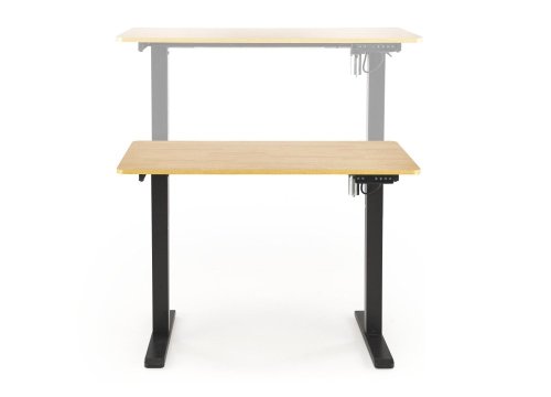 Výškovo nastaviteľný písací stôl B53 - BAREVNÁ VARIANTA: Biela