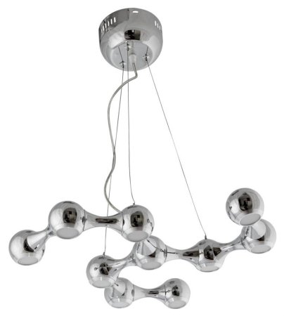 Dekorativní chromová závěsná lampa LED 10x3W 4000K Led 2