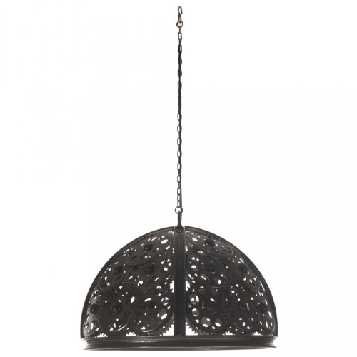 Závěsná lampa černá Dekorhome - ROZMĚR: 45 cm