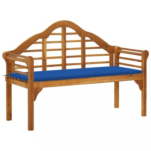 Zahradní lavice s poduškou 135 cm Dekorhome
