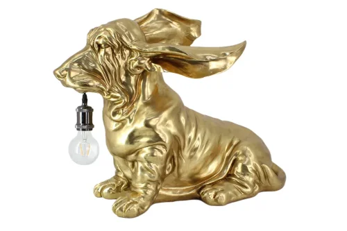 Stolová lampa GOLDEN DACHSHUND Dekorhome