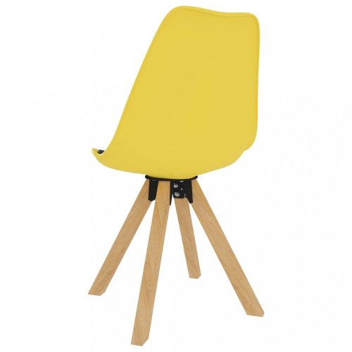Jídelní set 6+1 buk / umělá kůže / plast Dekorhome