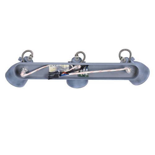 Nástenná svietiaca páska 3X40W GU10 matná sivá ASH