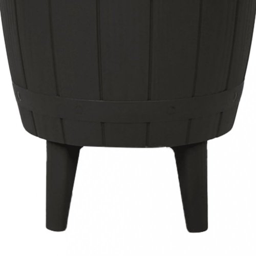 Zahradní chladící stolek 3 v 1 Dekorhome - BAREVNÁ VARIANTA: Černá